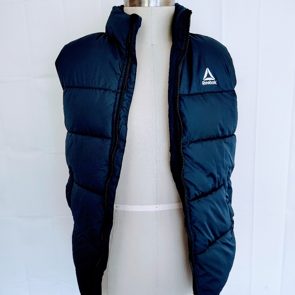 Reebok Navy Puffer Vest